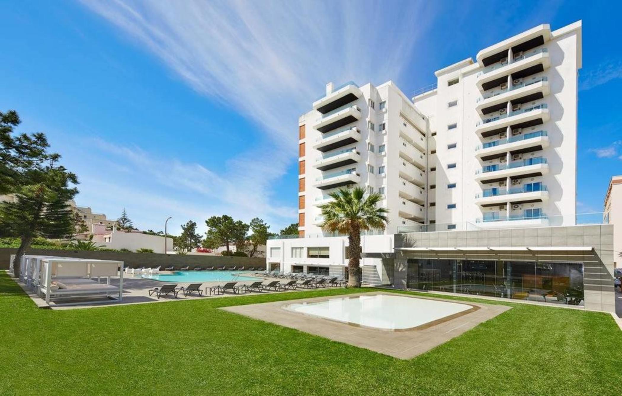 Alcazar Hotel & Spa Monte Gordo Bagian luar foto