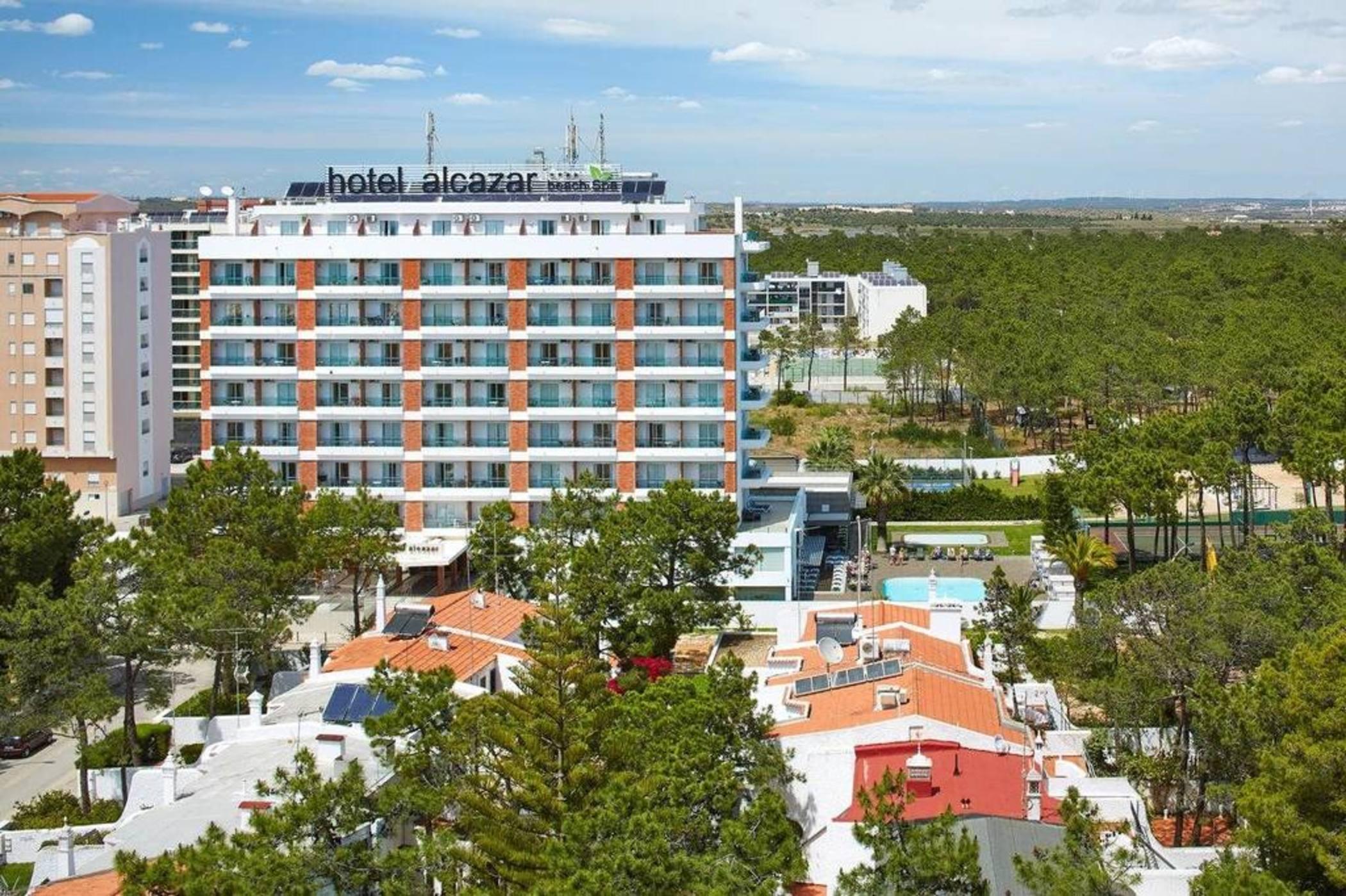 Alcazar Hotel & Spa Monte Gordo Bagian luar foto