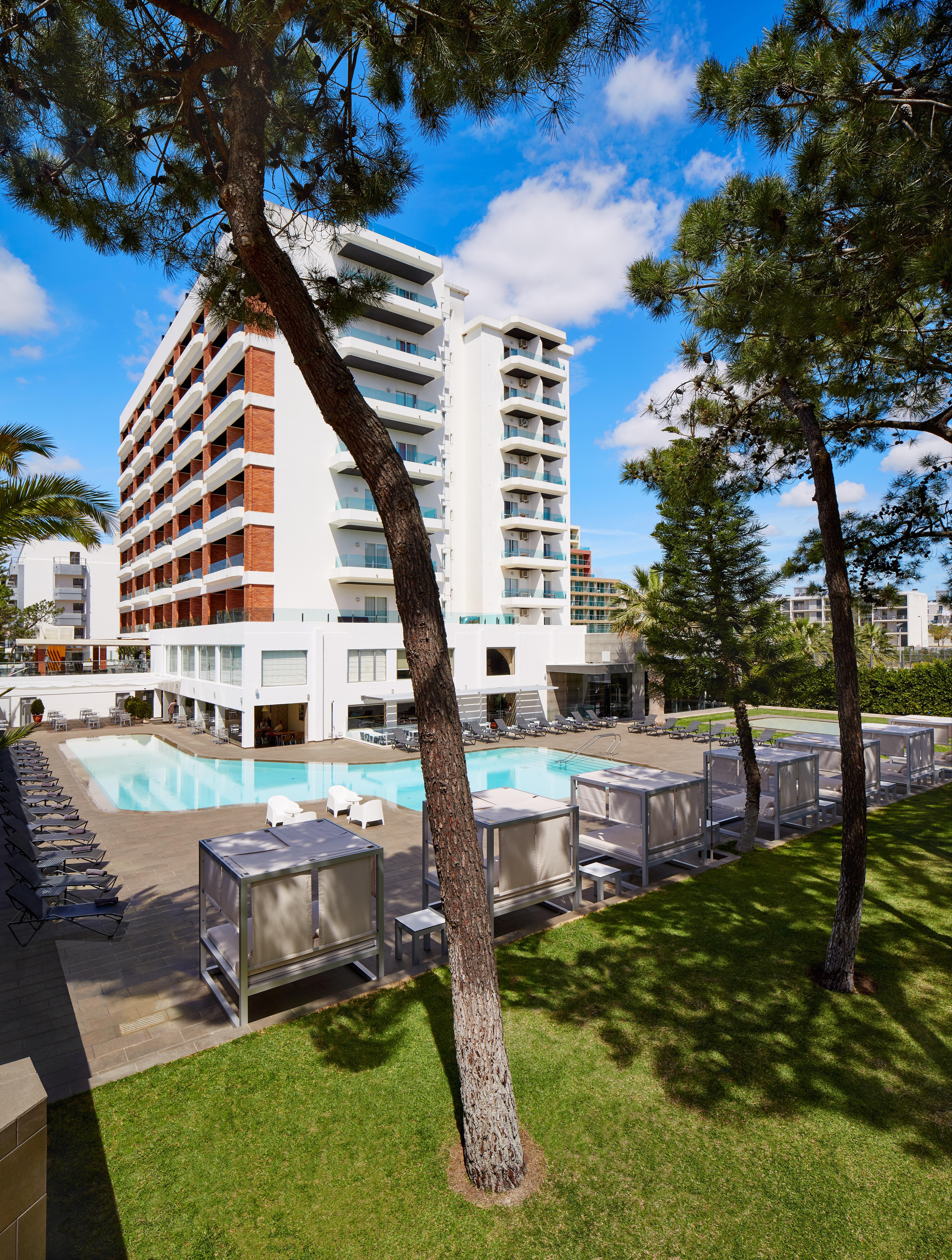 Alcazar Hotel & Spa Monte Gordo Bagian luar foto